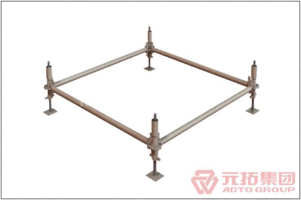 承插式钢管脚手架支撑架的搭建方法03