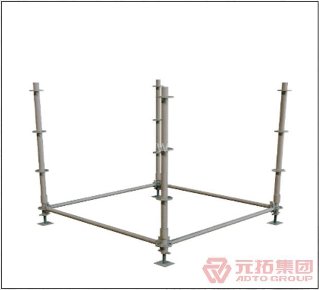 承插式钢管脚手架支撑架的搭建方法04