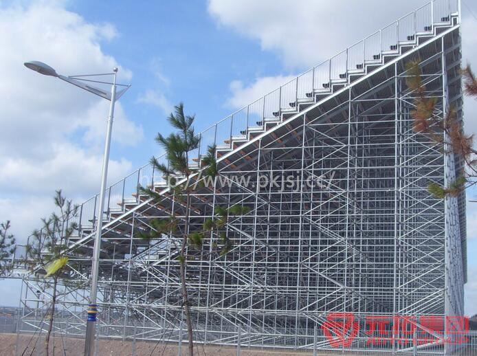 圆盘脚手架搭建看台