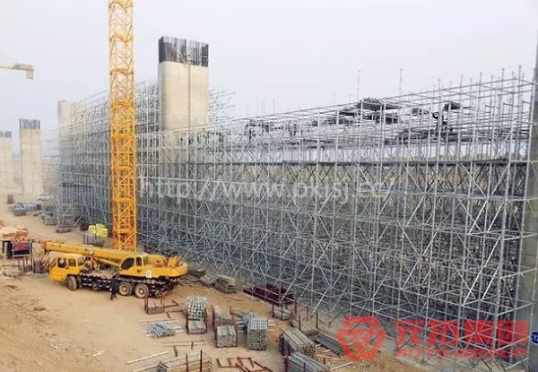 圆盘脚手架北京高架桥项目
