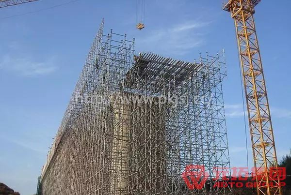 圆盘脚手架古溪大桥项目