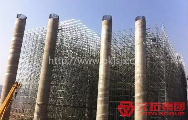 集宁外环项目支撑架展示