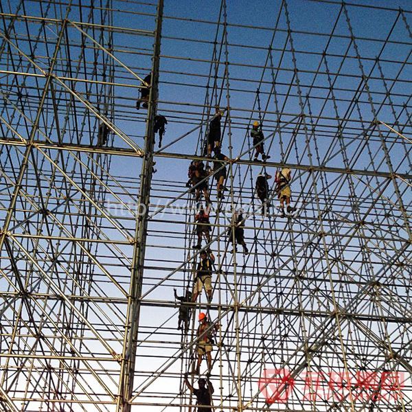 使用圆盘式脚手架的好处