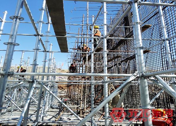 承插式钢管脚手架 承插式钢管脚手架