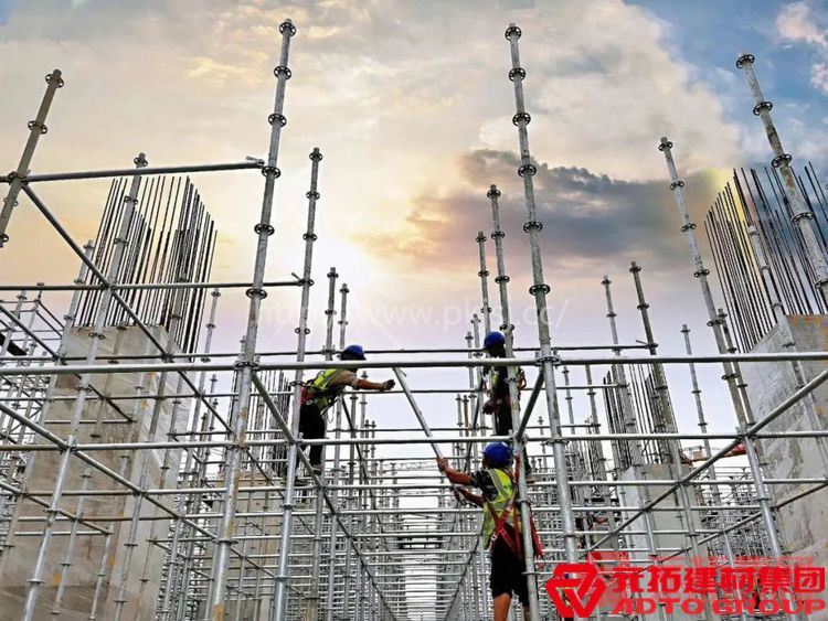 盘扣式脚手架搭建效率怎么样?